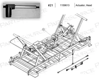 Invacare – Bed Actuator Kit Caroll Bed – 1159613