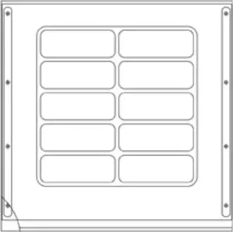 Invacare – Seat Upholstery Kit – 1149924