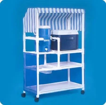IPU – Combo Hydration Cart 24 X 26 X 66 Inch – VL CHC48 WC
