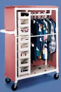 IPU – Laundry Cart 54.5 W X 64.5 H X 20 D Inch – SLC333
