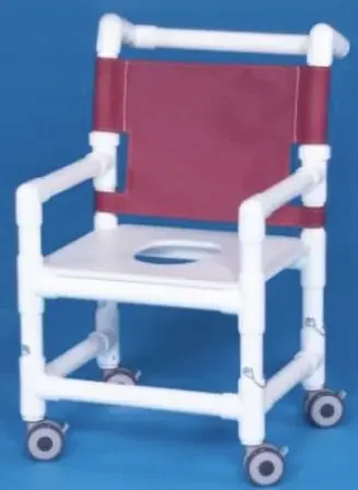 IPU – Pediatric Shower Chair ipu With Arms Mesh Back 16 Inch Seat Width – PD SC26 FS