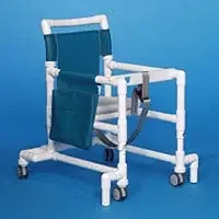 IPU – Walker with Wheels Adjustable Height PVC Frame 250 lbs. Weight Capacity 23 to 29 Inch Height – PDW77