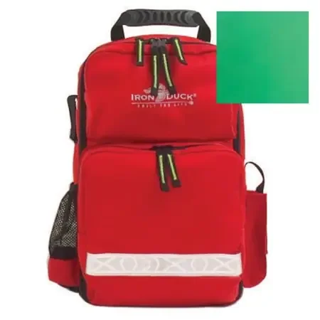 Iron Duck – Low Profile Trauma Bag Green Impervious Universal Precautions (UP) Fabric 8 X 11-1/2 X 16 Inch – 39995-GRUP