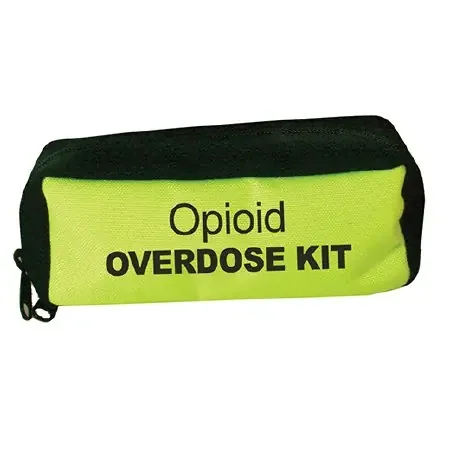 Iron Duck – Opiod Overdose Bag Yellow / Black 1000 Denier Nylon 7-1/2 X 3-1/2 X 2 Inch – 36010-SY