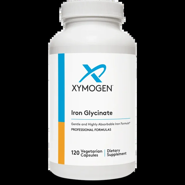 Iron Glycinate 120 Capsules by Xymogen