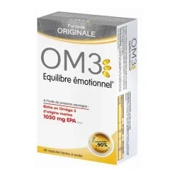 Isodisnatura Om3 Équilibre Émotionnel 60 Capsules