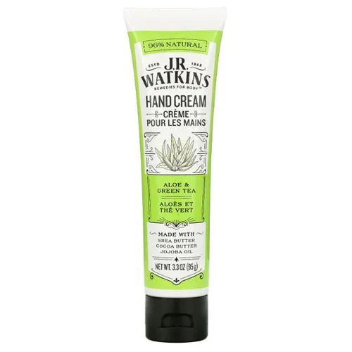 J R Watkins, Body Cream, Aloe & Green Tea 3.3 OZ