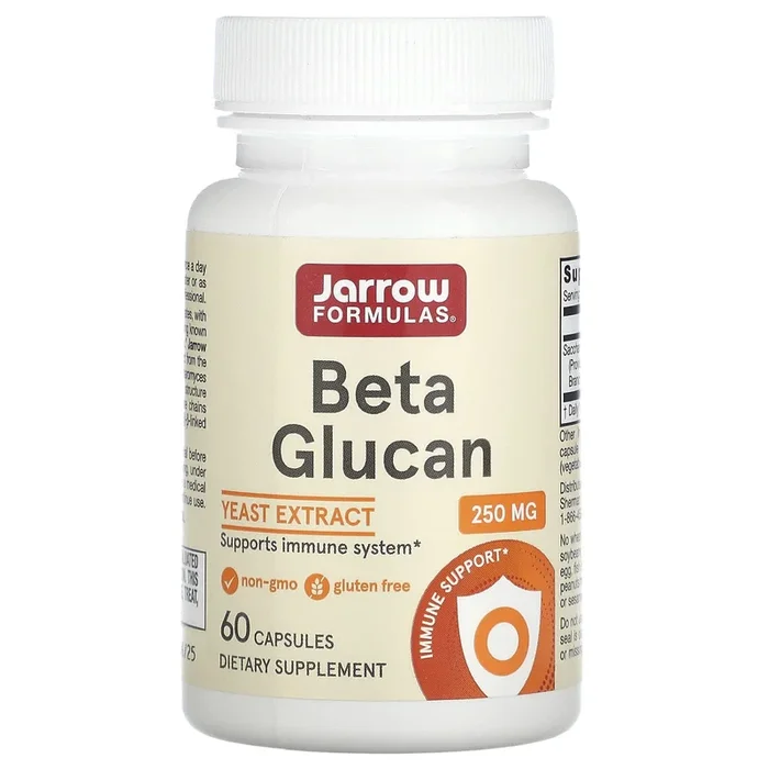 Jarrow Formulas, Beta Glucan, 60 Capsules