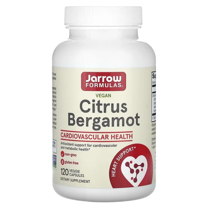Jarrow Formulas, Citrus Bergamot, 120 Veggie Caps