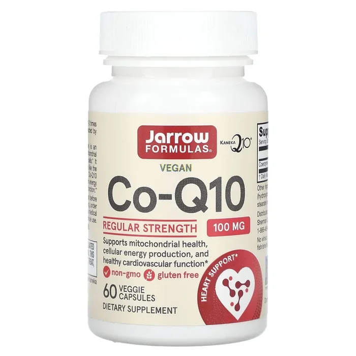 Jarrow Formulas, Co-Q10, 100 mg, 60 Capsules