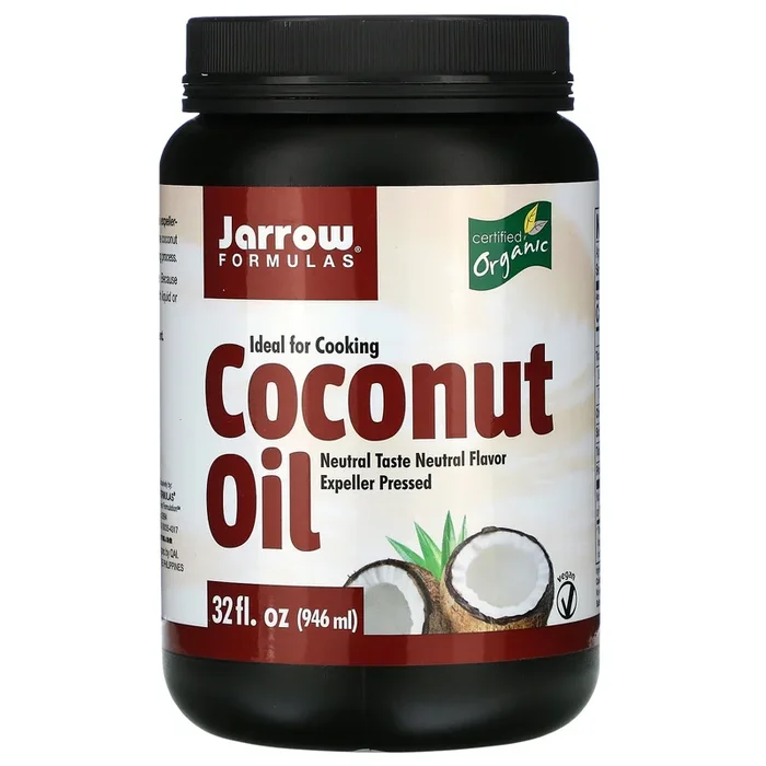 Jarrow Formulas, Coconut Oil 100% Organic, 32 FL OZ