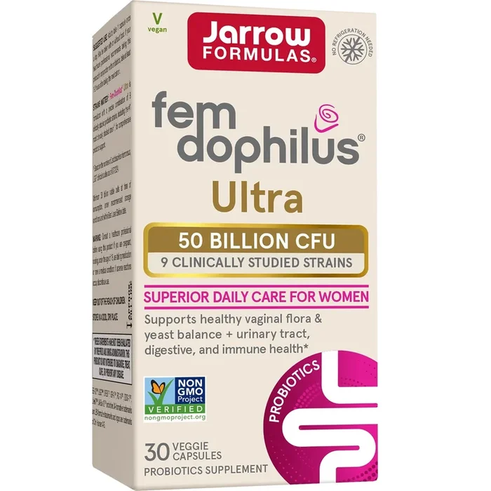 Jarrow Formulas Fem-Dophilus Ultra – Shelf Stable 30 Capsule