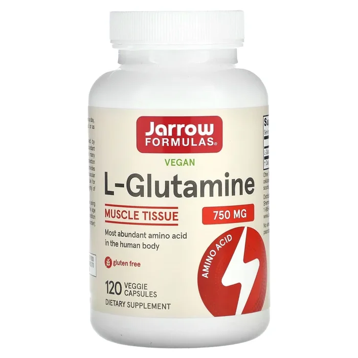 Jarrow Formulas, L-Glutamine, 750 mg, 120 Capsules