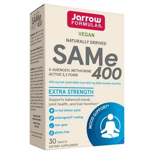 Jarrow Formulas, SAM-e, 400 MG, 30 Tabs