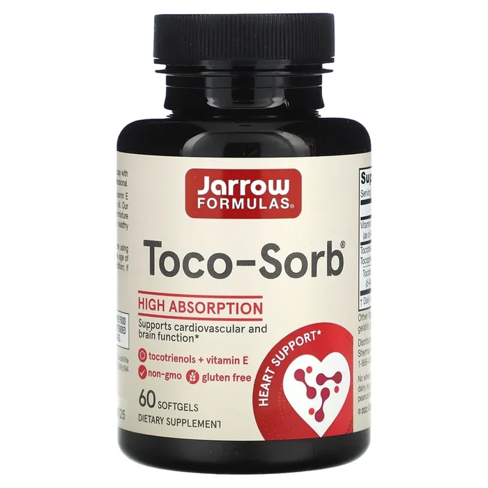 Jarrow Formulas, Toco-Sorb, Mixed Tocotrienols and Vitam, 60 Softgels
