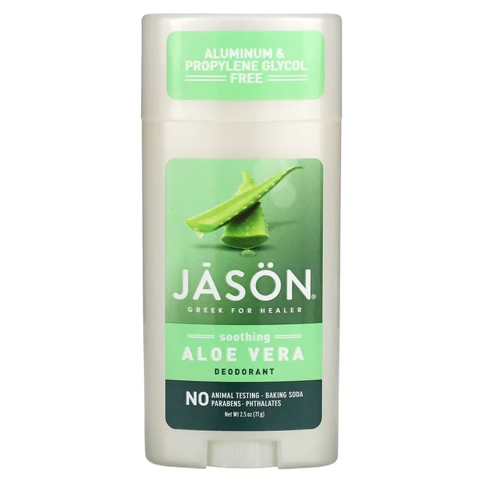 Jason, Deodorant Aloe Vera Stick, 2.5 Oz