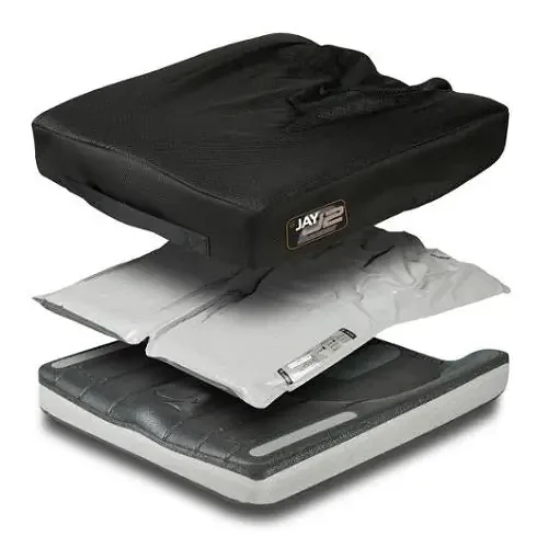 Jay J2 – Seat Cushion 15-1/2 W X 16 D X 2-1/2 H Inch Foam / Fluid – 2105-MJ