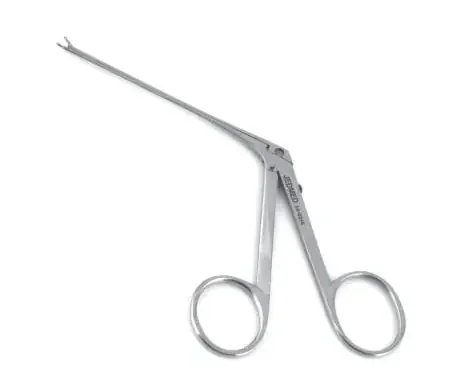 JEDMED – Forceps Hartmann-Herzfeld 5-1/8 Inch Length Stainless Steel NonSterile NonLocking Finger Ring Handle Straight 3 mm Oval Cups – 34-0965