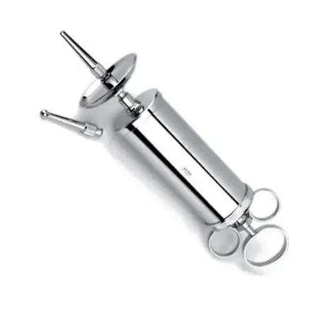 Jedmed Instrument Company – Irrigation Bulb Syringe 100 mL Reusable NonSterile Stainless Steel – 39-0803