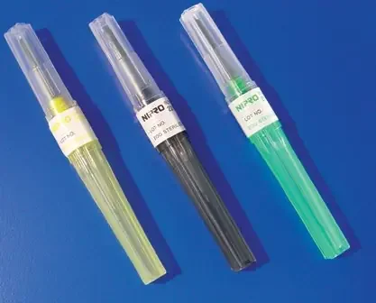 Jelco – Blood Collection Needle 22 Gauge 1 Inch Needle Length Conventional Needle Without Tubing Sterile – 80221