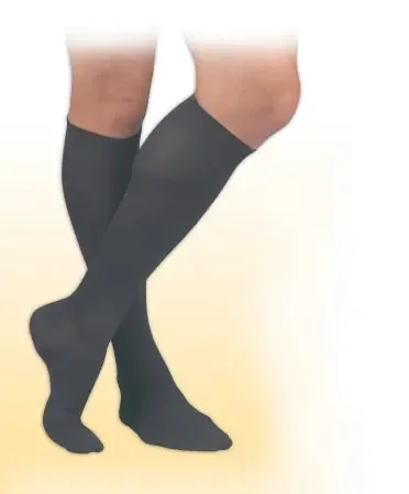 JOBST Activa – Compression Socks Knee High Large Black Closed Toe – H2563