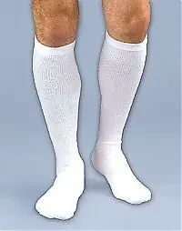 JOBST Activa CoolMax – Compression Socks Knee High Medium White Closed Toe – H31212