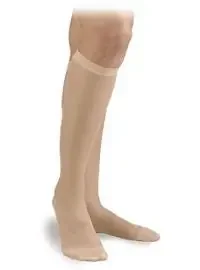 JOBST Activa Sheer Therapy – Compression Socks Knee High Size C Black Closed Toe – H2363
