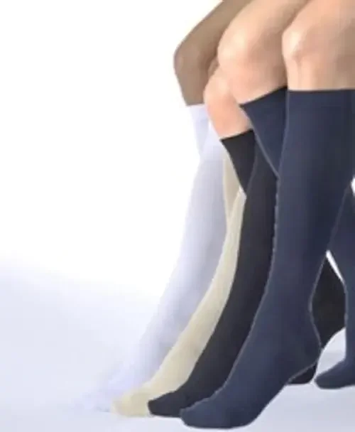 JOBST Activa Soft Fit – Compression Socks Knee High X-Large Tan Closed Toe – H3604