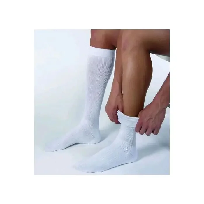 JOBST ActiveWear – Compression Socks Knee High Small Cool White Closed Toe – 110493