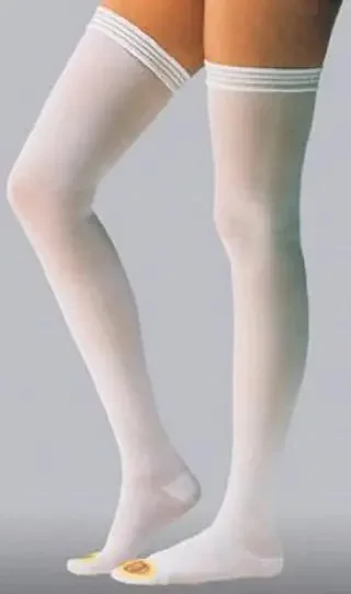 JOBST Anti-Em/GPT – Anti-embolism Stocking Waist High Small White Inspection Toe – 111626