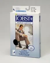 JOBST for Men – Compression Socks Knee High Medium Black Open Toe – 115433