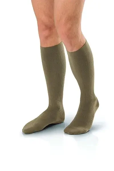JOBST for Men Casual – Compression Stocking Knee High X-Large Navy Closed Toe – 113163