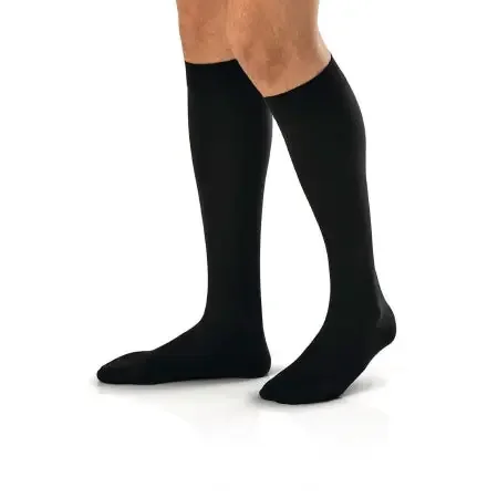 JOBST for Men Classic – Compression Socks Knee High Large Black Closed Toe – 110303