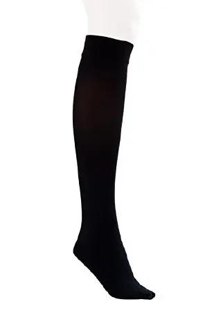 JOBST Opaque – Compression Stocking Knee High Small Black Closed Toe – 115200