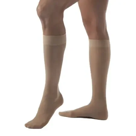 JOBST Opaque – Compression Stocking Knee High Small Natural Closed Toe – 115212