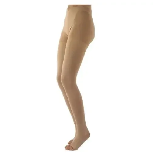 JOBST Relief – Compression Pantyhose Waist High Small Beige Open Toe – 114660