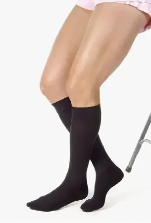 JOBST Relief – Compression Stocking Knee High Large Black Closed Toe – 114738
