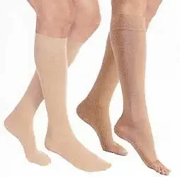 JOBST Relief – Compression Stocking Knee High Large / Full Calf Beige Closed Toe – 114810