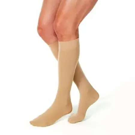 JOBST Relief – Compression Stocking Knee High Small / Petite Beige Closed Toe – A733430