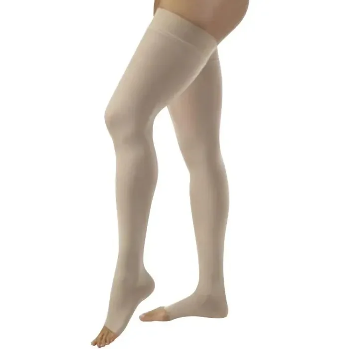 JOBST Relief – Compression Stocking Thigh High Large Beige Open Toe – 114654