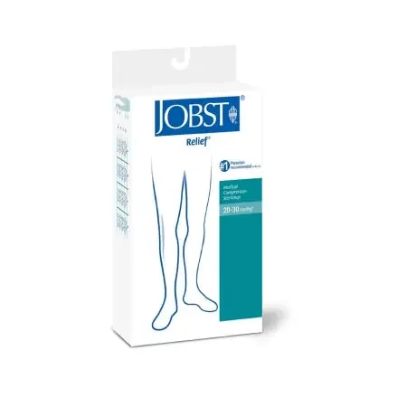 JOBST Relief – Compression Stocking Thigh High X-Large Beige Open Toe – 114647