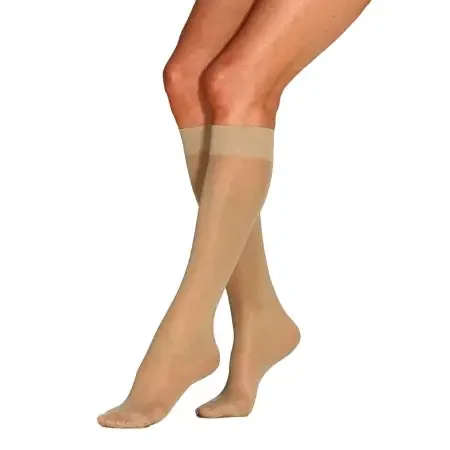 JOBST Ultrasheer – Compression Stocking Knee High Medium Sun Bronze Closed Toe – 119230
