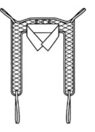 Joerns Healthcare – Access Sling 6 Point Medium 500 lbs. Weight Capacity – NA1603