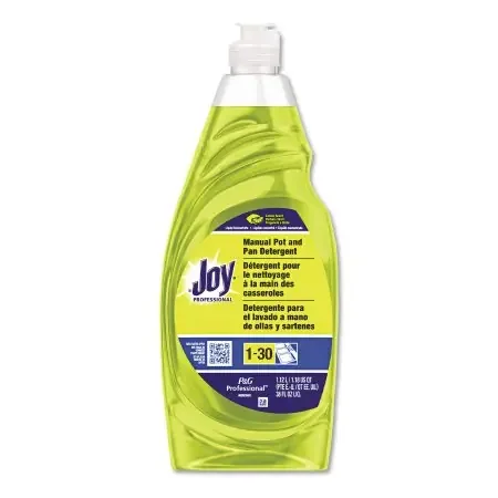 Joy – Dish Detergent 38 oz. Bottle Liquid Concentrate Lemon Scent – JOY43606CT