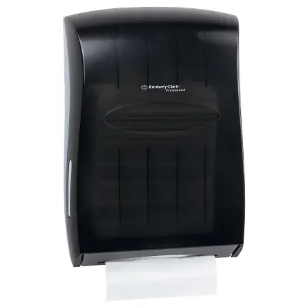 K-C PROFESSIONAL – Paper Towel Dispenser Black Smoke Plastic Manual Pull Wall Mount – 09905