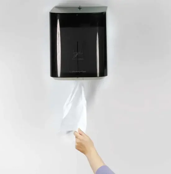 K-C PROFESSIONAL IN-SIGHT – Paper Towel Dispenser Gray Smoke Plastic Center Pull Wall Mount – 09335