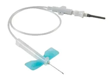 K-Shield Advantage – Blood Collection Set 25 Gauge 3/4 Inch Needle Length Safety Needle 12 Inch Tubing Sterile – DBMA-25G