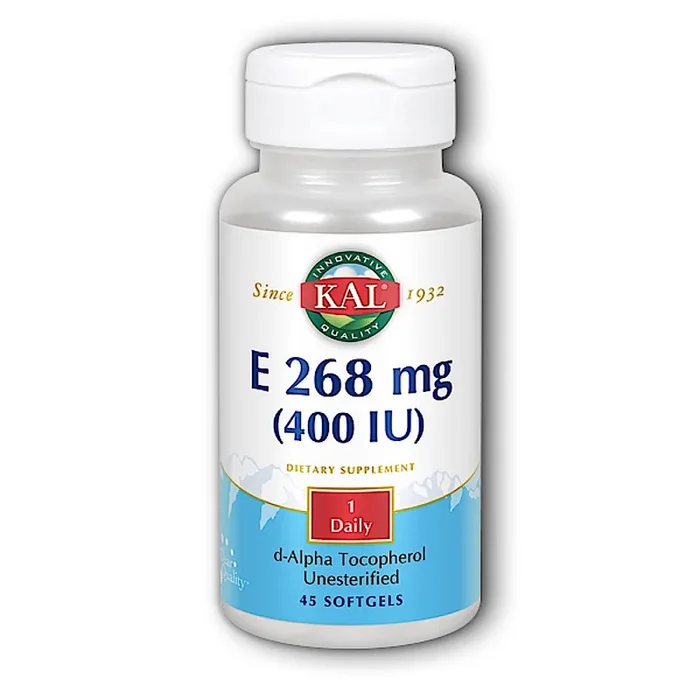 Kal, E d-Alpha Tocopherol 400iu, 45 Softgels