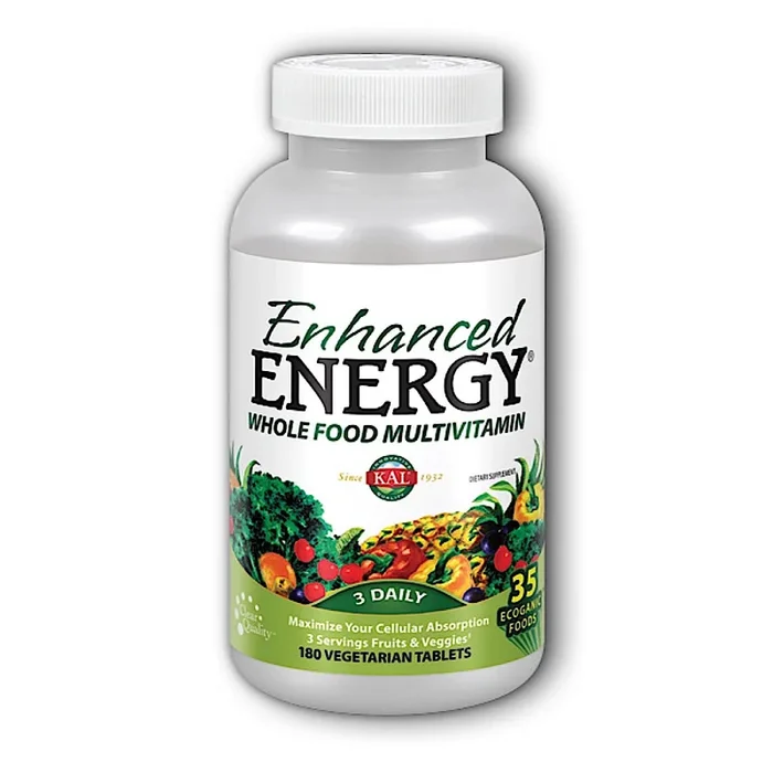 Kal, Enhanced Energy, 180 Tablets