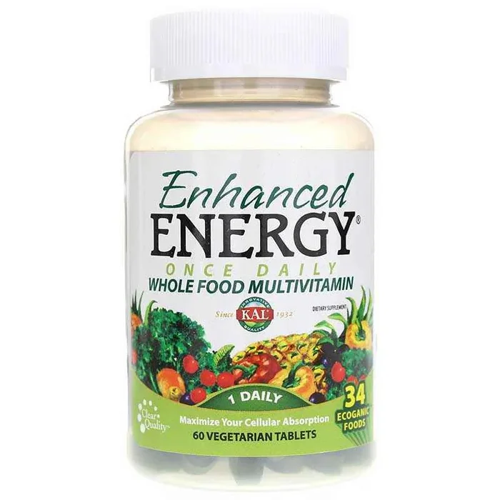 Kal Enhanced Energy Once Daily Whole Food Multivitamin